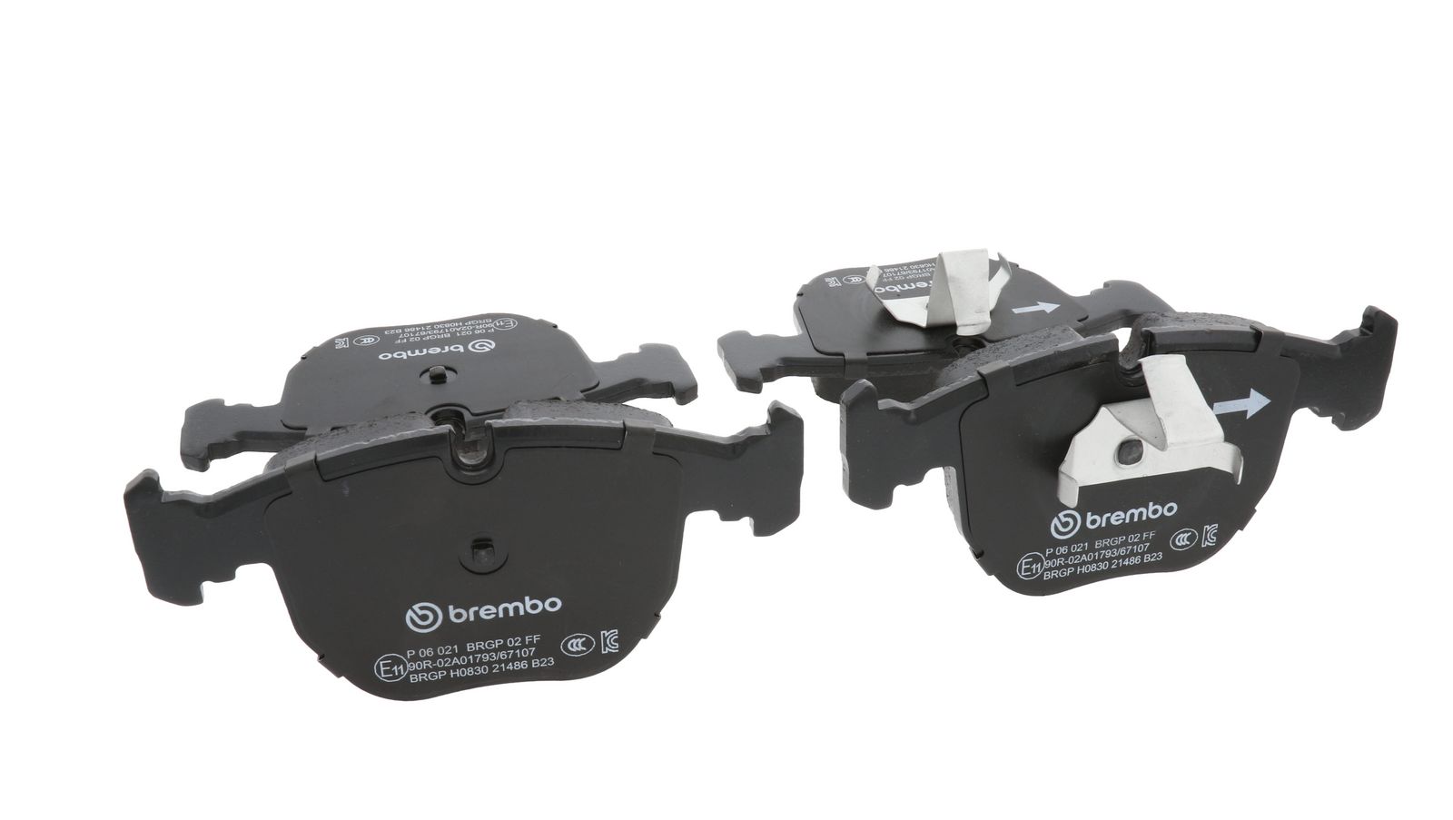 PRIME Low-Met Front Disc Brake Pad Set - P06021_15
