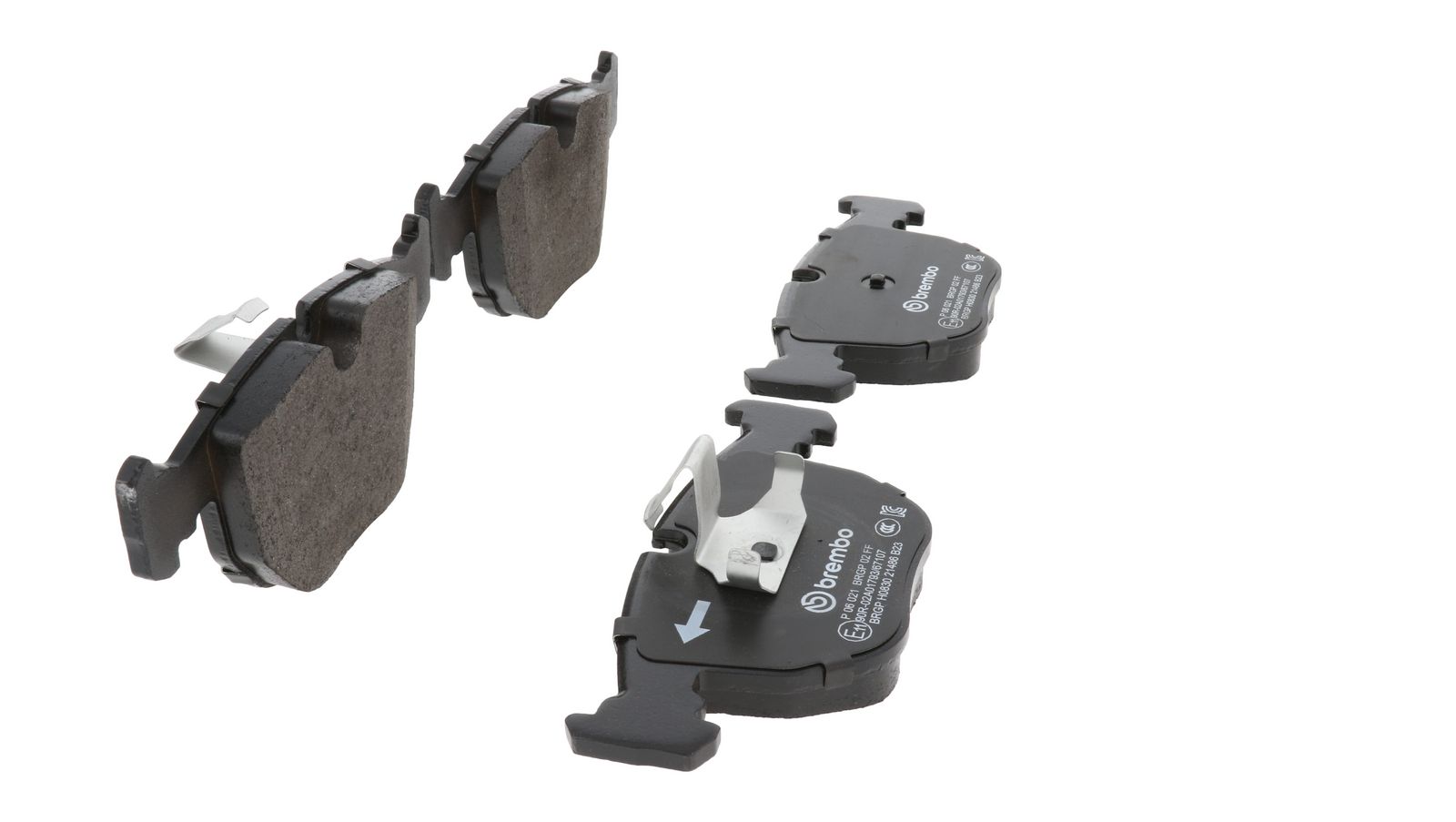 PRIME Low-Met Front Disc Brake Pad Set - P06021_23