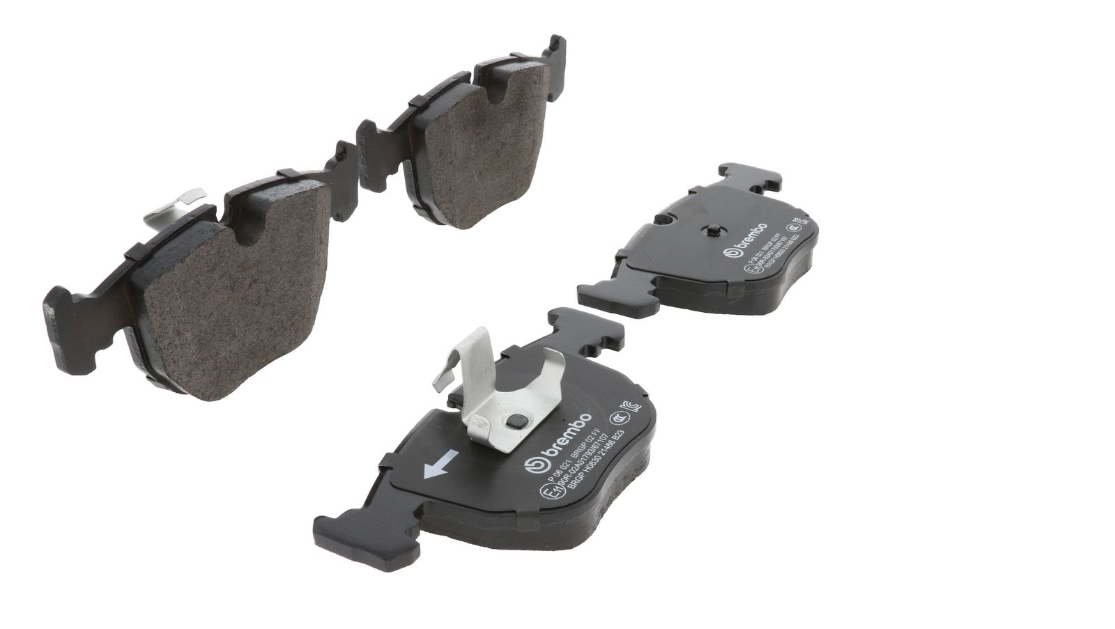 PRIME Low-Met Front Disc Brake Pad Set - P06021_24