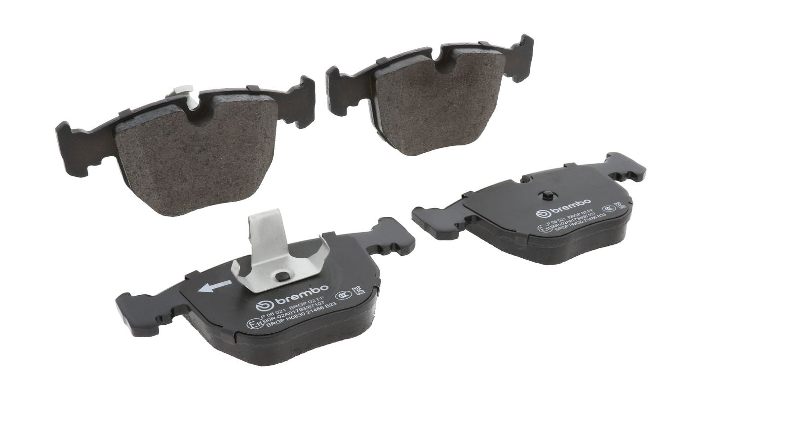 PRIME Low-Met Front Disc Brake Pad Set - P06021_26