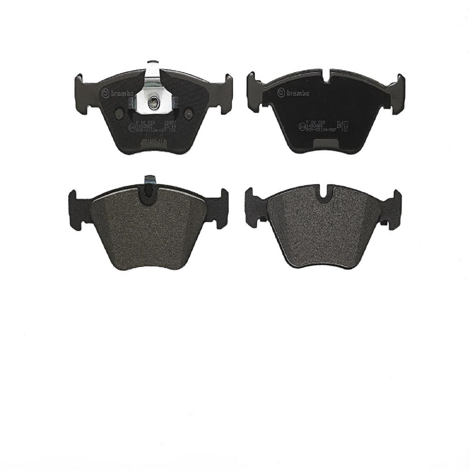 PRIME Low-Met Front Disc Brake Pad Set - P06022_02