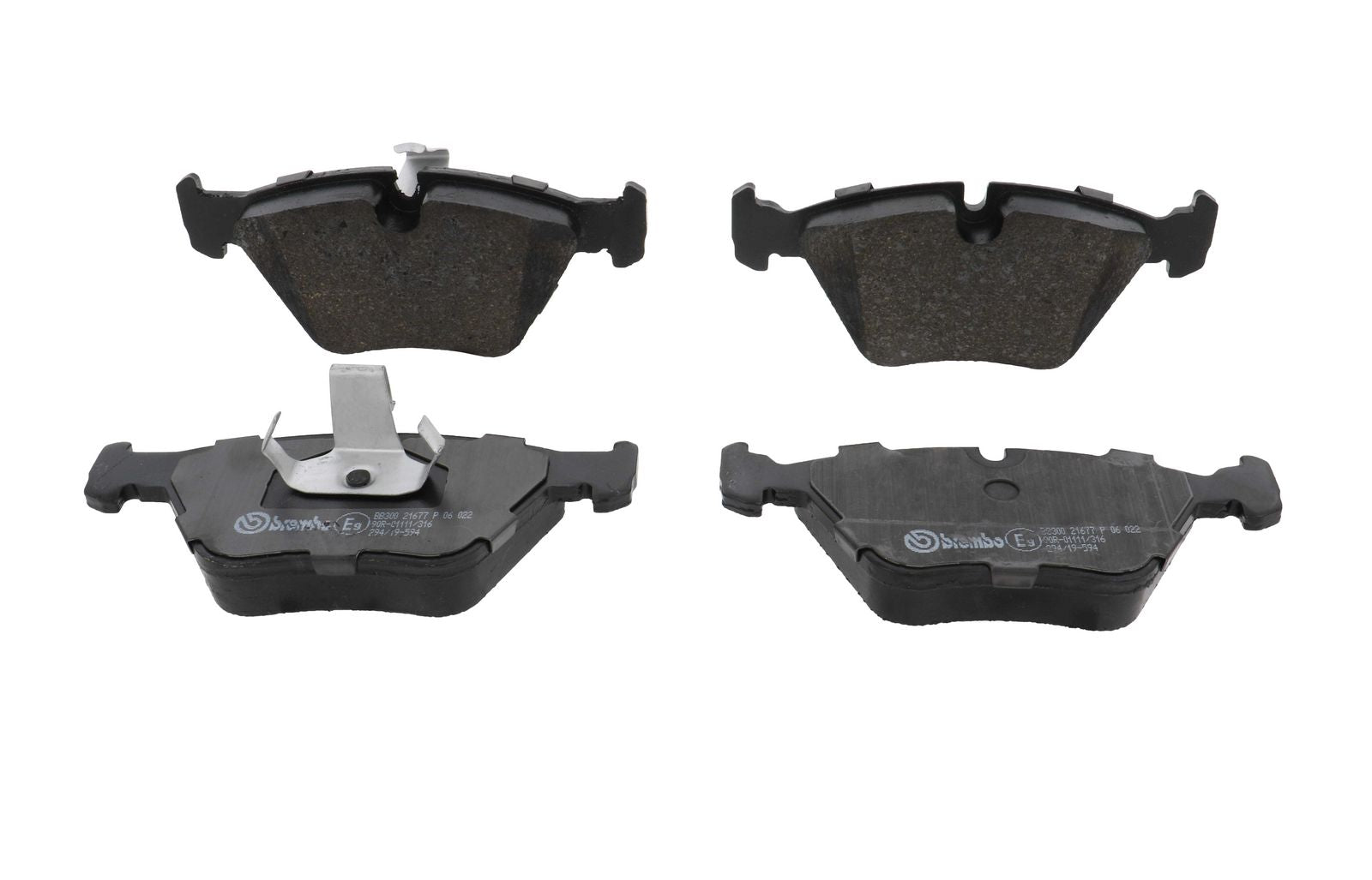 PRIME Low-Met Front Disc Brake Pad Set - P06022_03