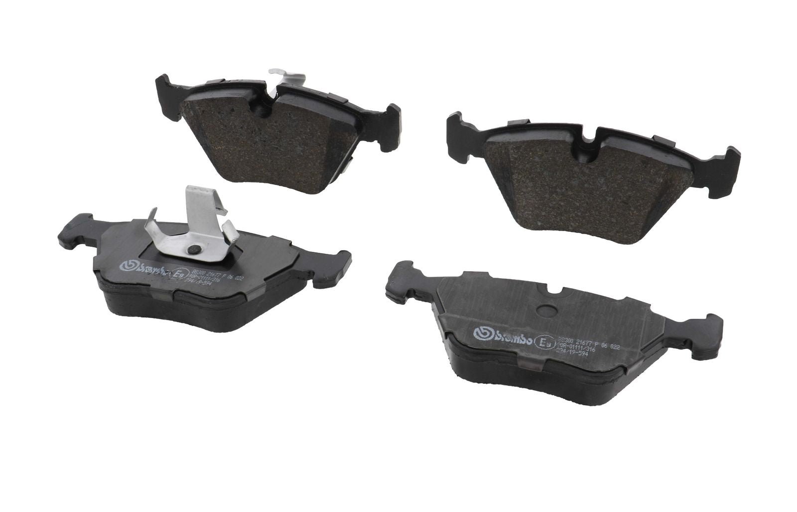 PRIME Low-Met Front Disc Brake Pad Set - P06022_04