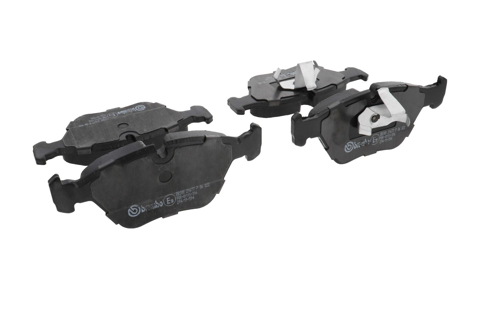PRIME Low-Met Front Disc Brake Pad Set - P06022_13
