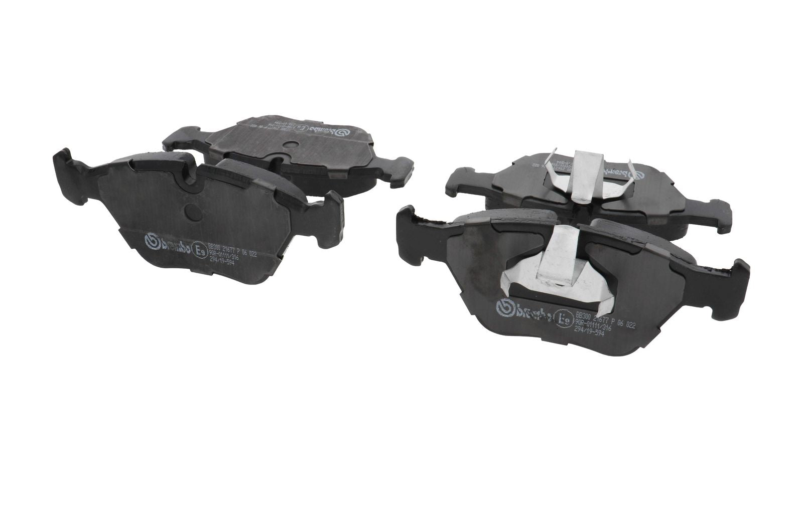 PRIME Low-Met Front Disc Brake Pad Set - P06022_16