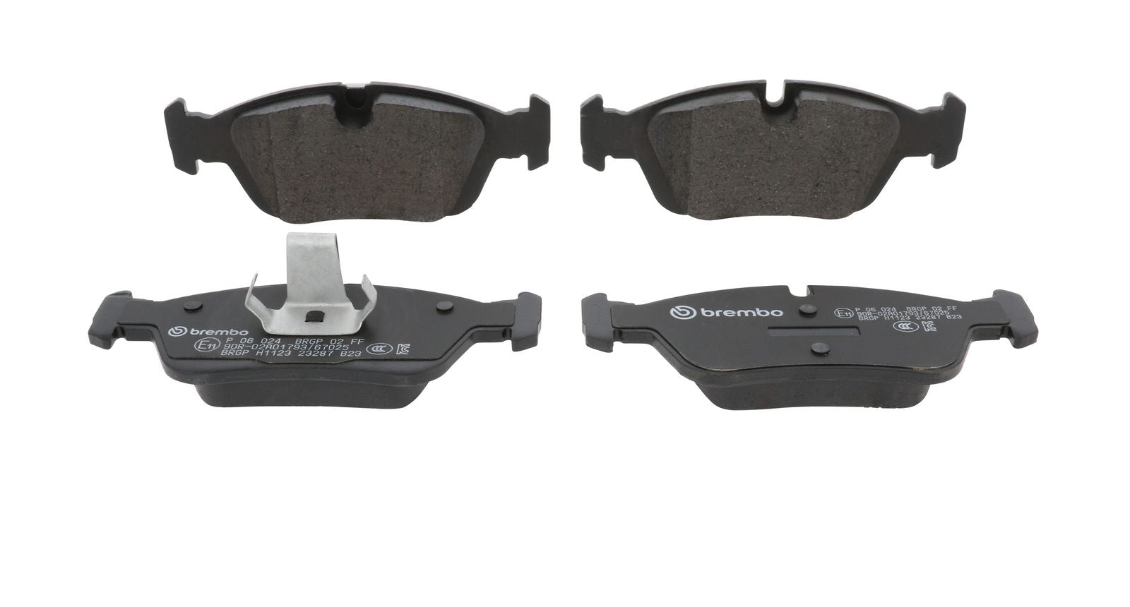PRIME Low-Met Front Disc Brake Pad Set - P06024_04
