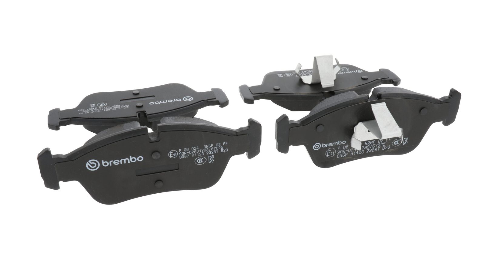 PRIME Low-Met Front Disc Brake Pad Set - P06024_15