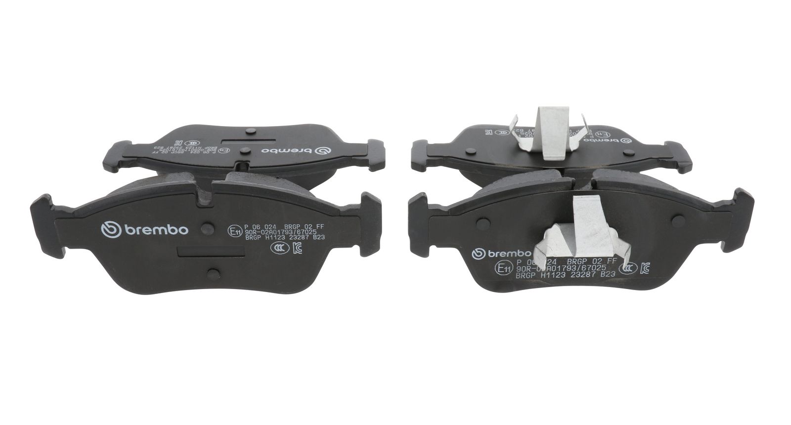 PRIME Low-Met Front Disc Brake Pad Set - P06024_16