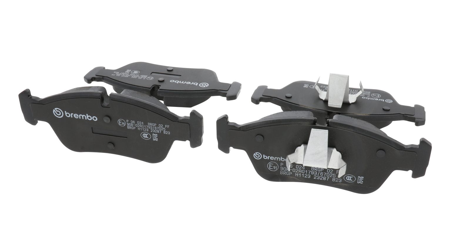 PRIME Low-Met Front Disc Brake Pad Set - P06024_17