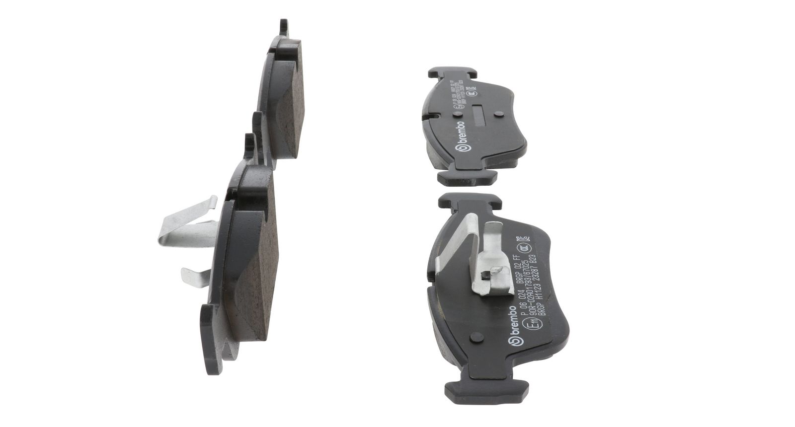 PRIME Low-Met Front Disc Brake Pad Set - P06024_22
