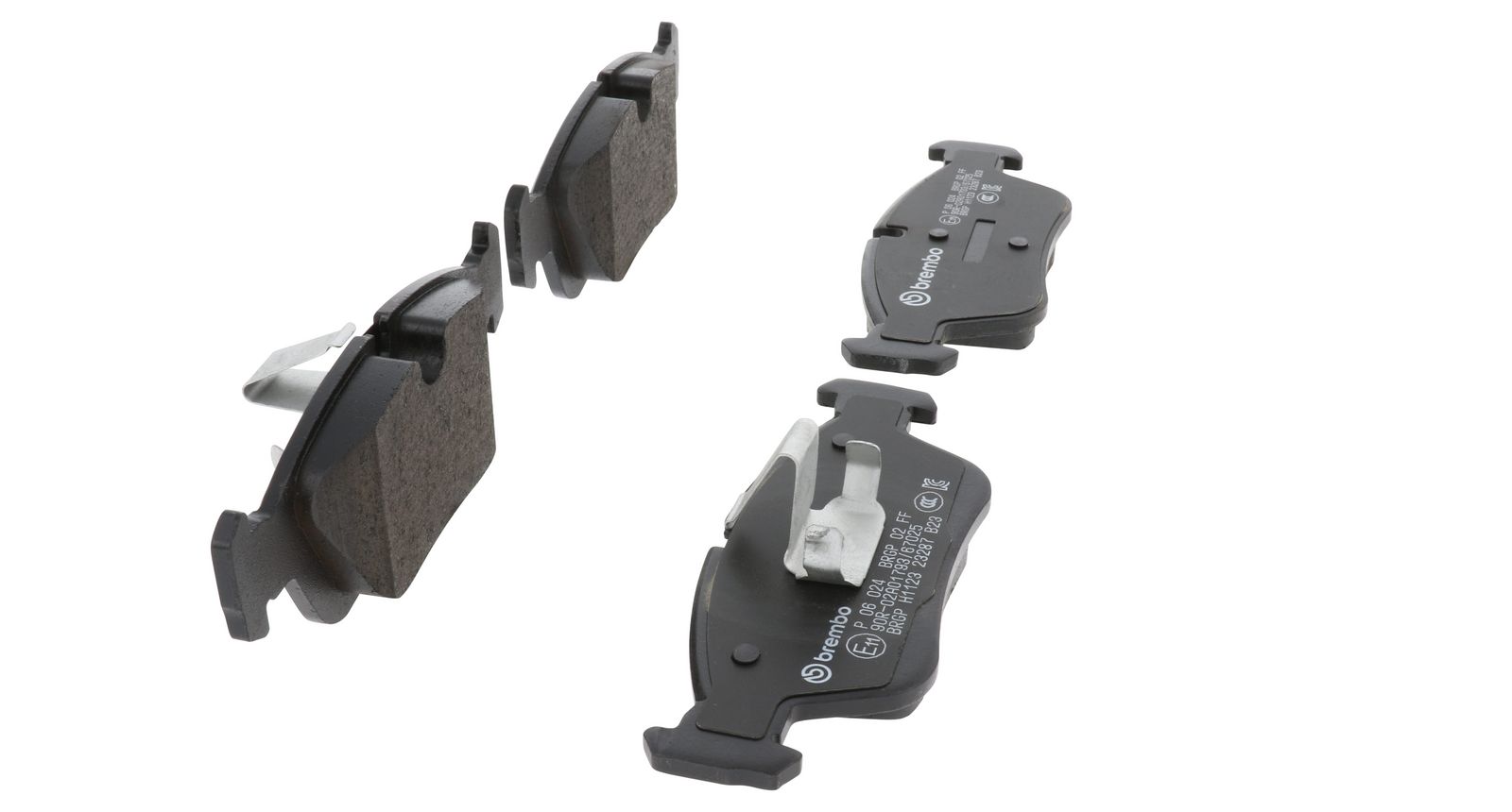 PRIME Low-Met Front Disc Brake Pad Set - P06024_23