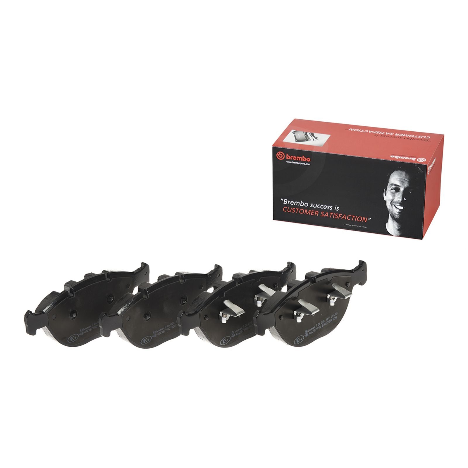 PRIME Low-Met Front Disc Brake Pad Set - P06028_01