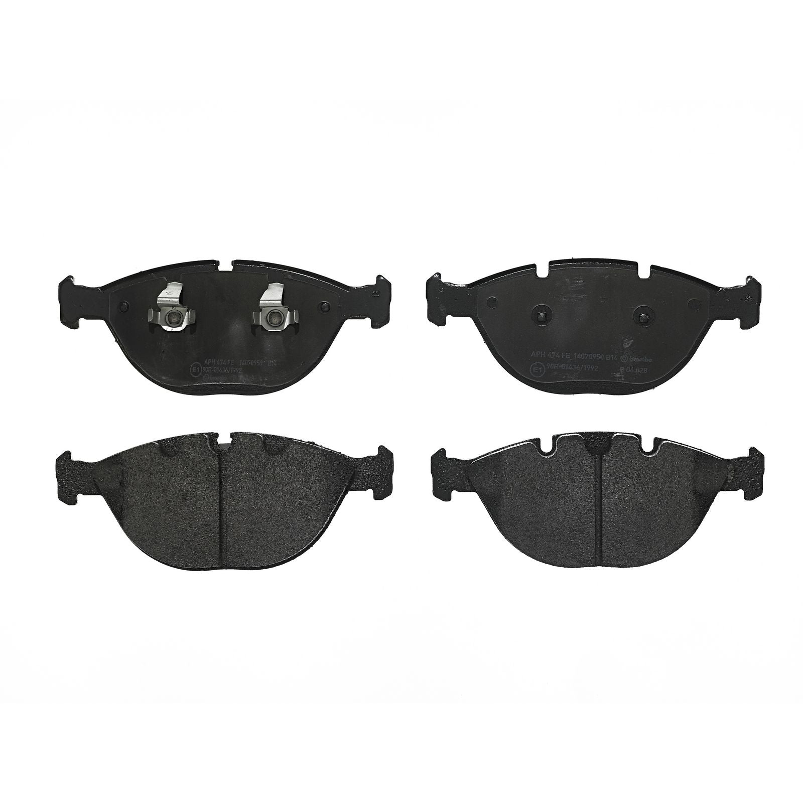 PRIME Low-Met Front Disc Brake Pad Set - P06028_03