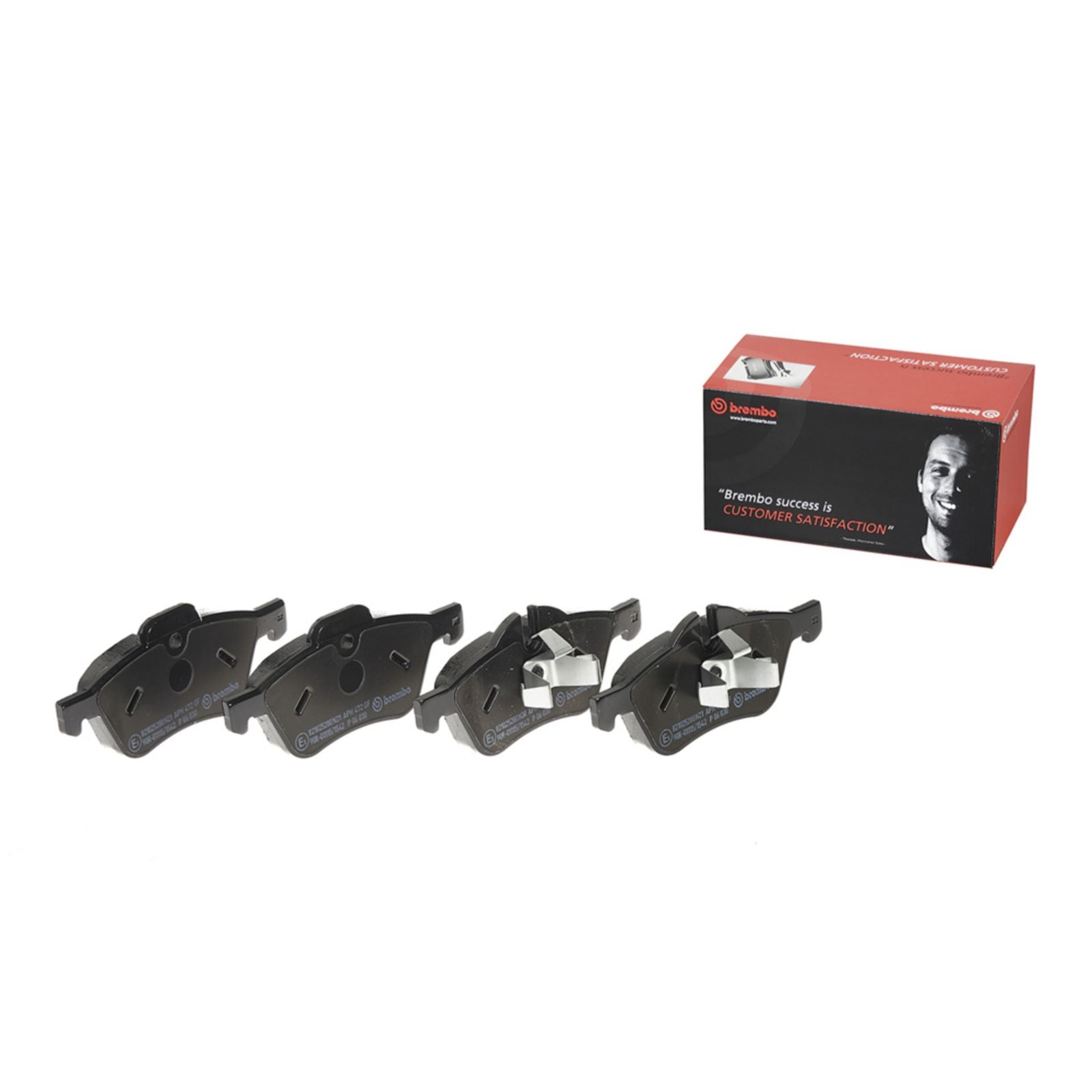 PRIME Low-Met Front Disc Brake Pad Set - P06030_02