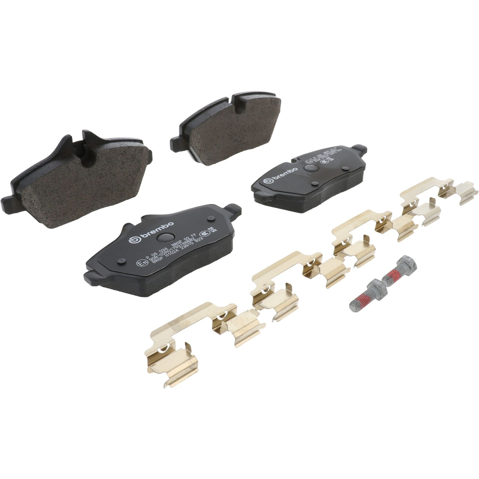 PRIME Low-Met Front Disc Brake Pad Set - P06034_01