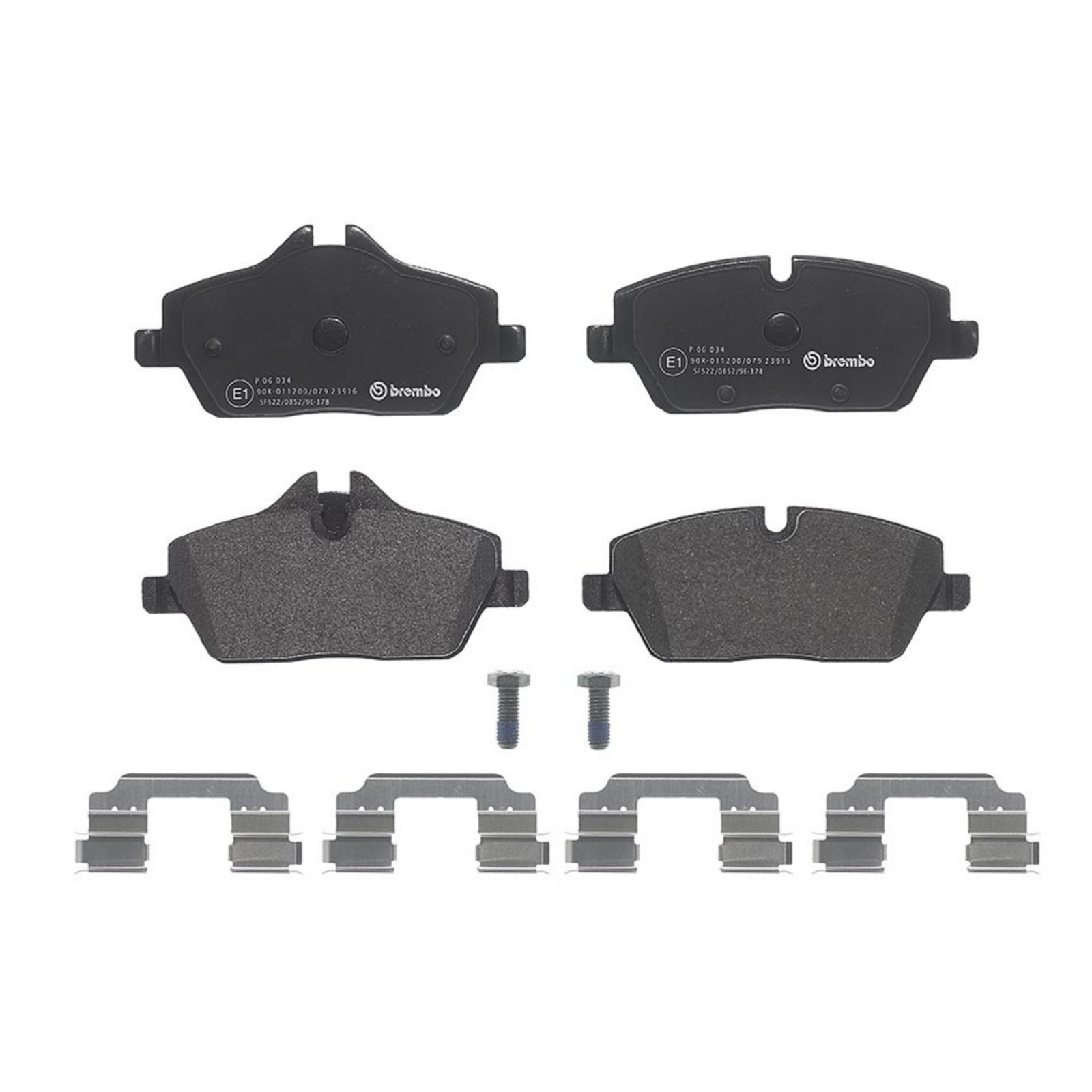 PRIME Low-Met Front Disc Brake Pad Set - P06034_02