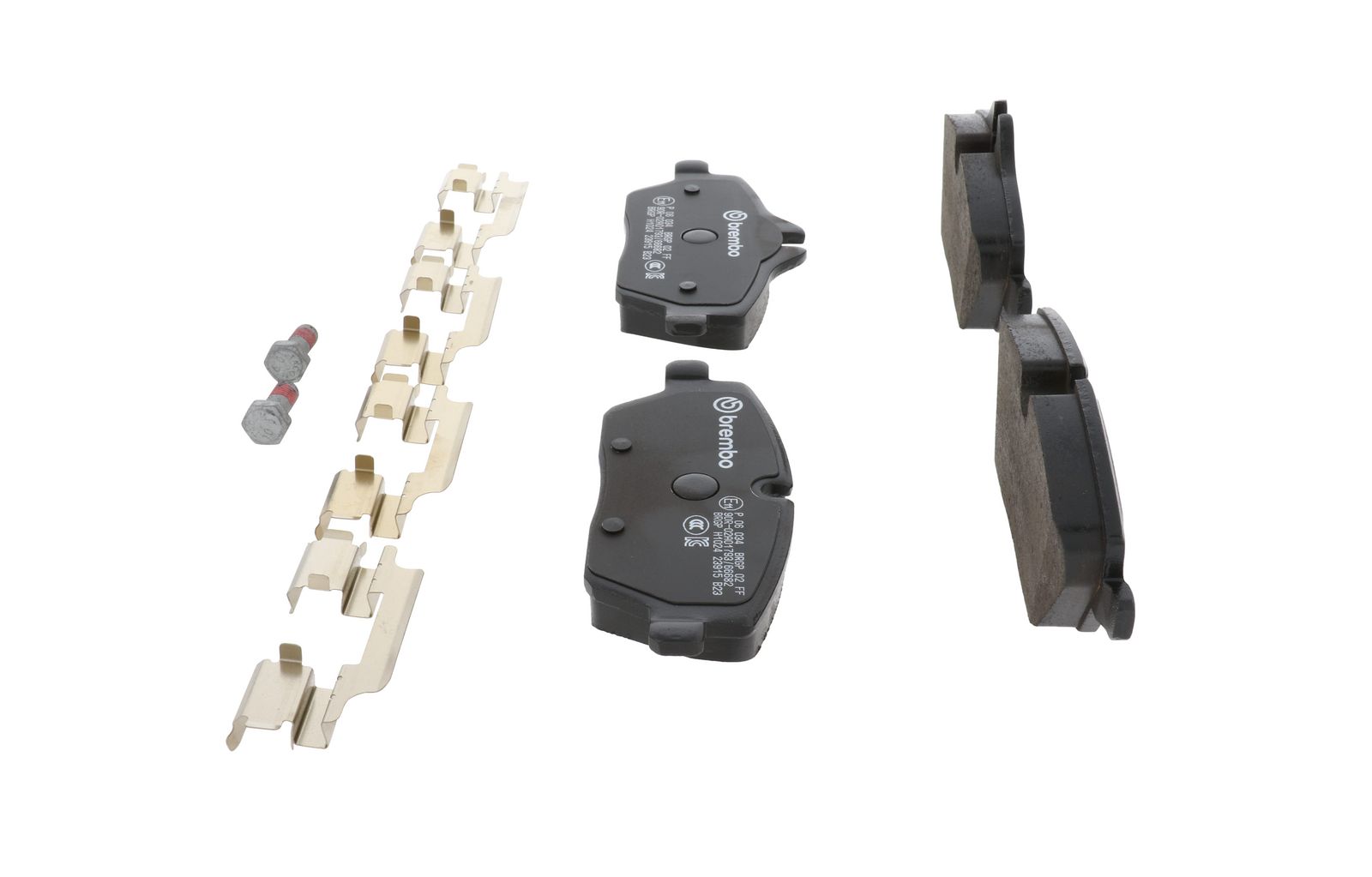 PRIME Low-Met Front Disc Brake Pad Set - P06034_10