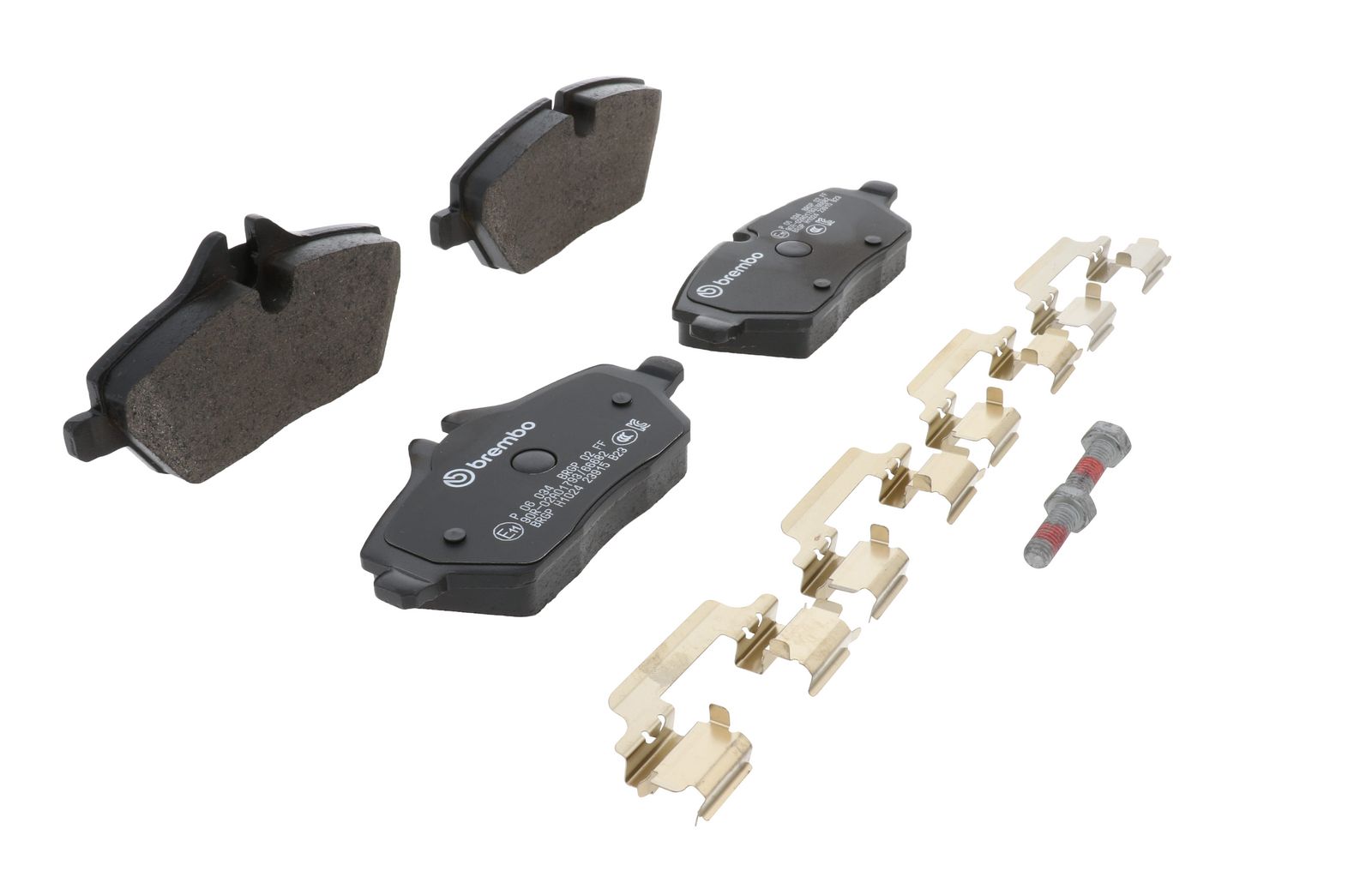 PRIME Low-Met Front Disc Brake Pad Set - P06034_24