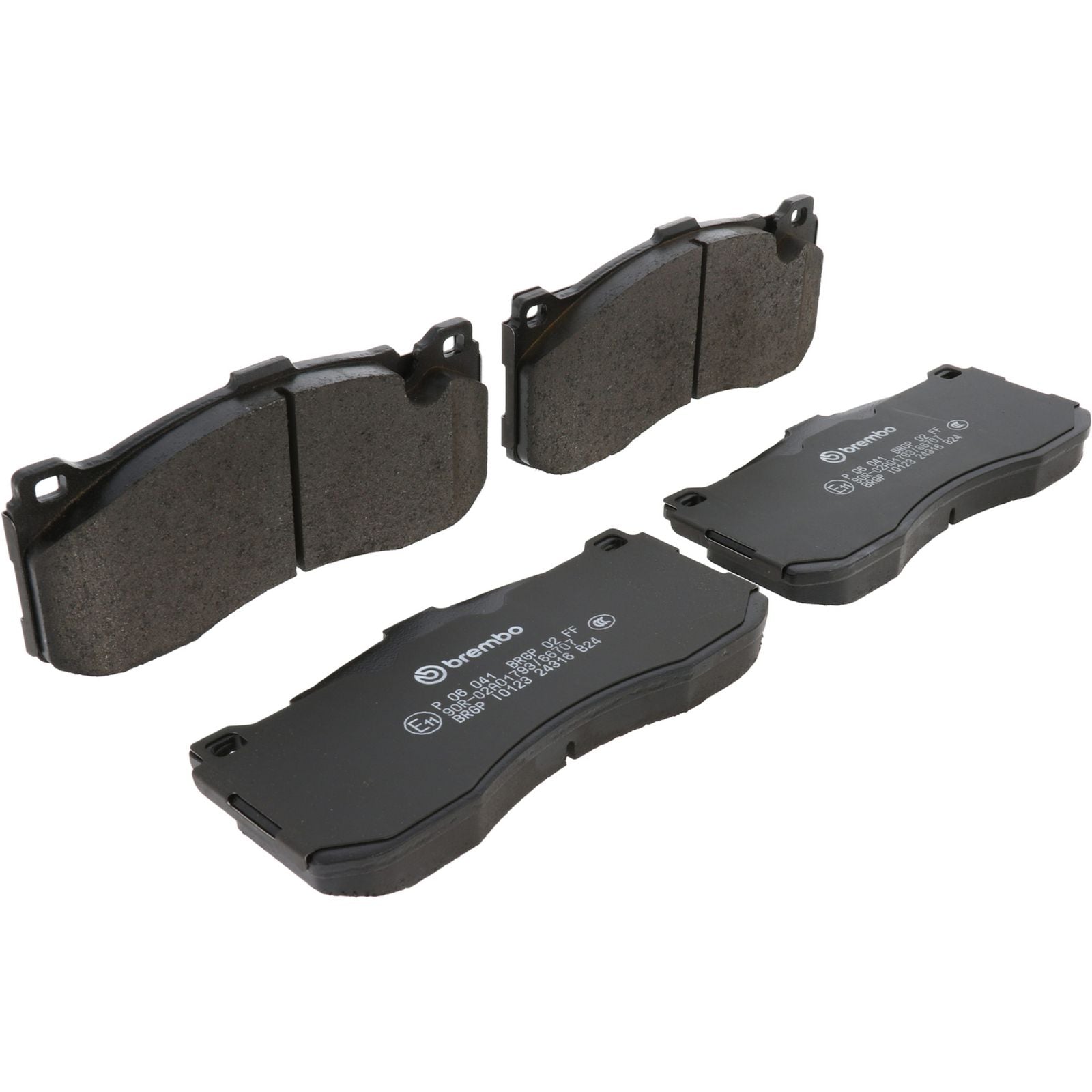 PRIME Low-Met Front Disc Brake Pad Set - P06041_01