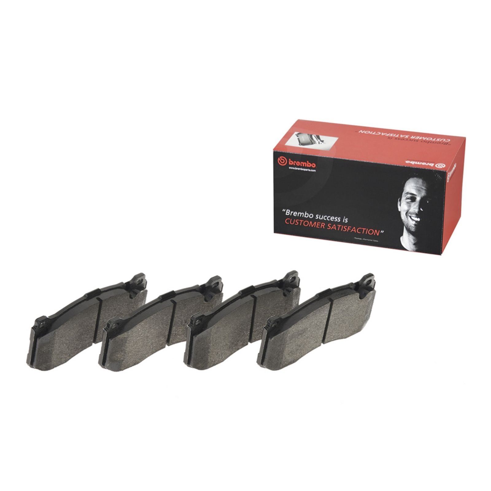 PRIME Low-Met Front Disc Brake Pad Set - P06041_02