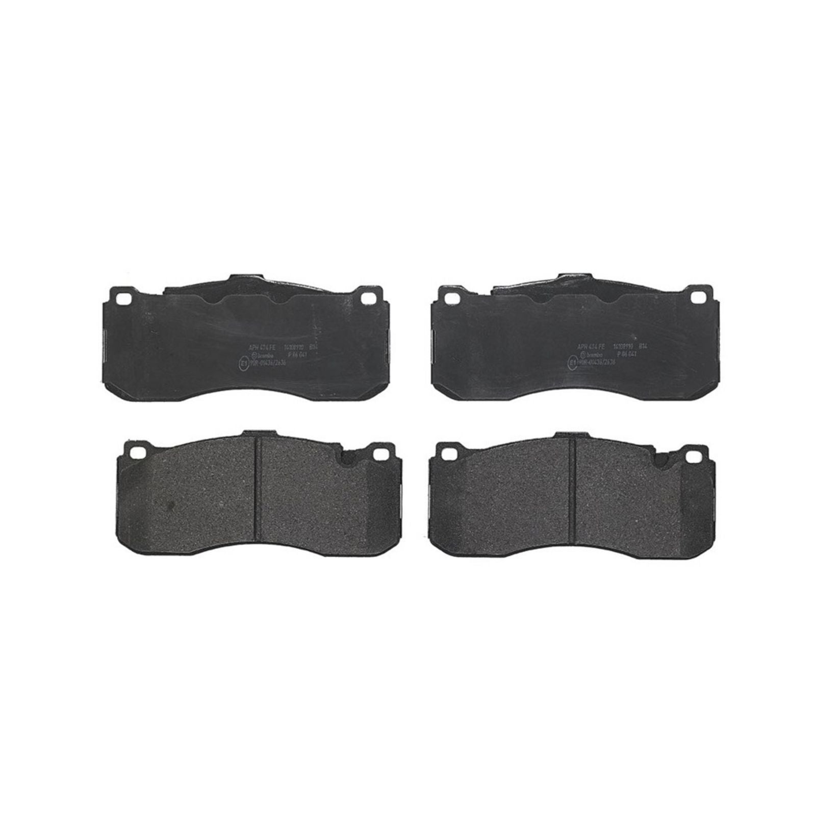 PRIME Low-Met Front Disc Brake Pad Set - P06041_03