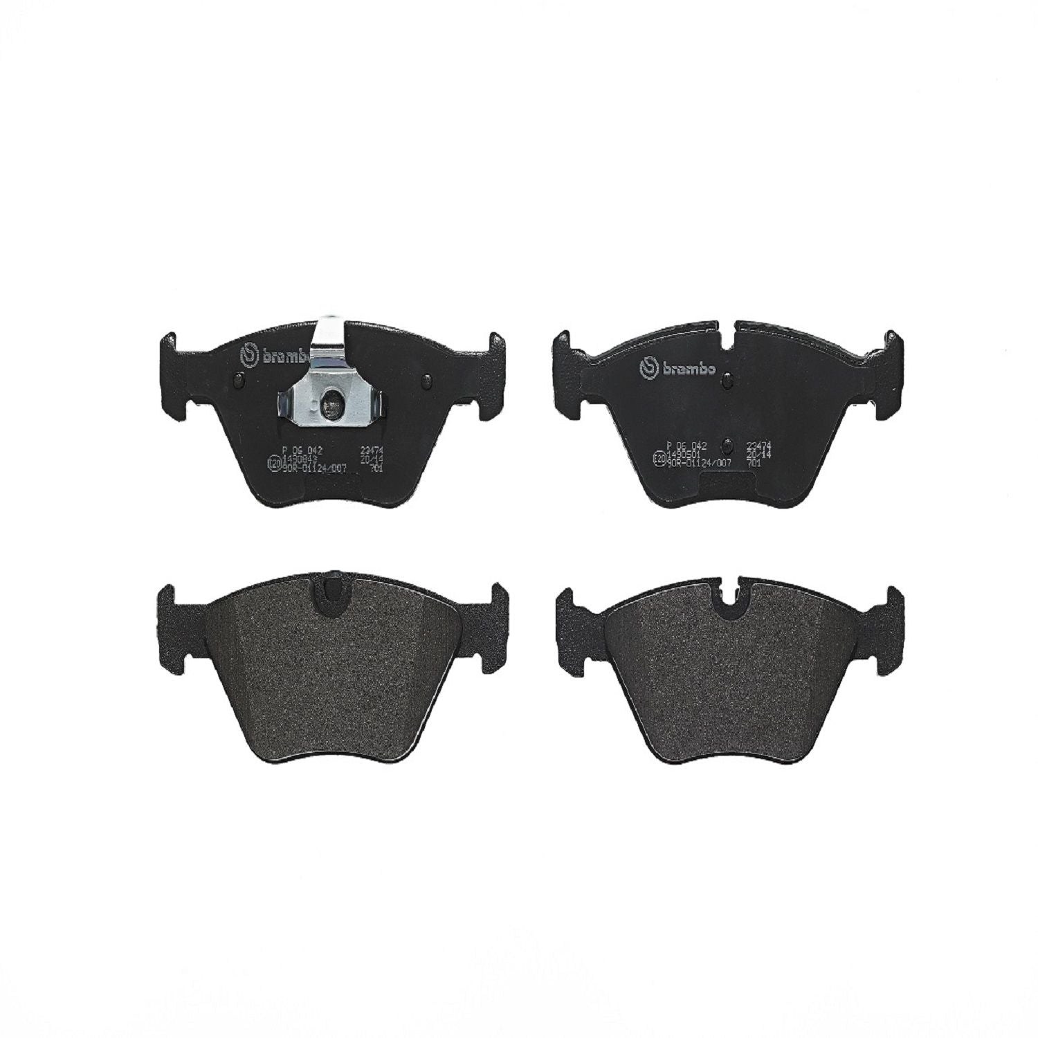 PRIME Low-Met Front Disc Brake Pad Set - P06042_01