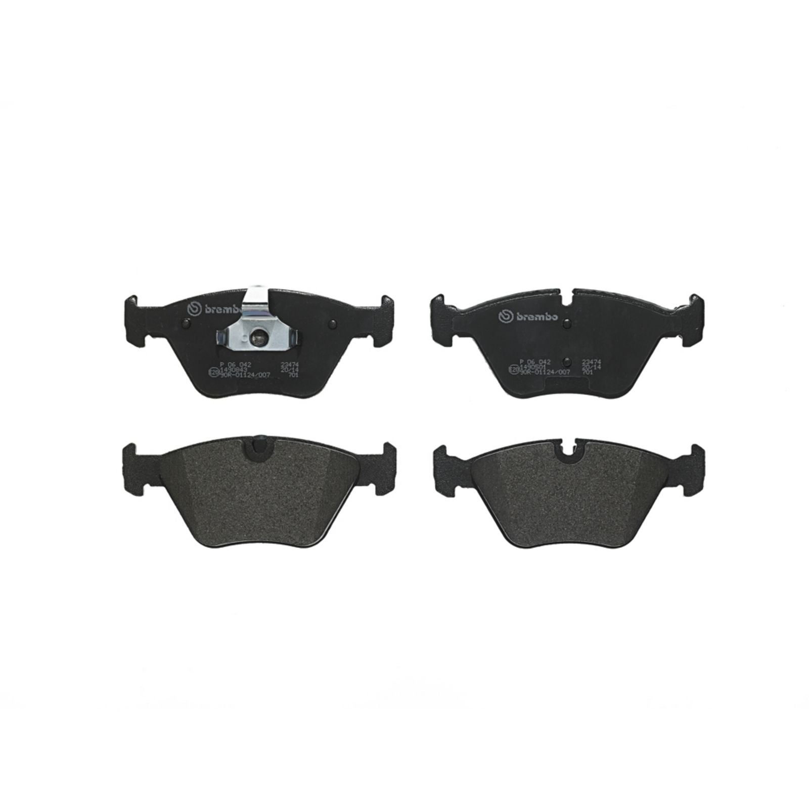 PRIME Low-Met Front Disc Brake Pad Set - P06042_01