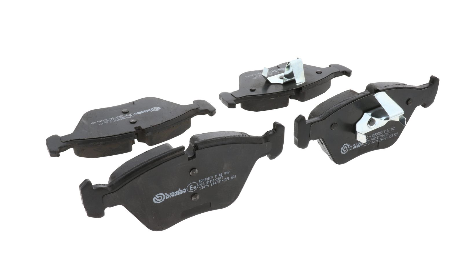 PRIME Low-Met Front Disc Brake Pad Set - P06042_14