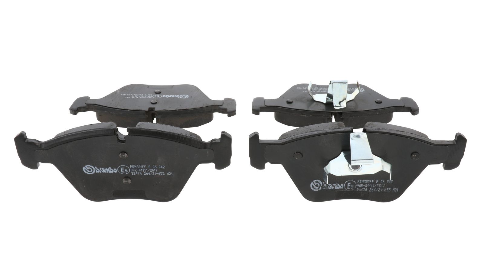 PRIME Low-Met Front Disc Brake Pad Set - P06042_16