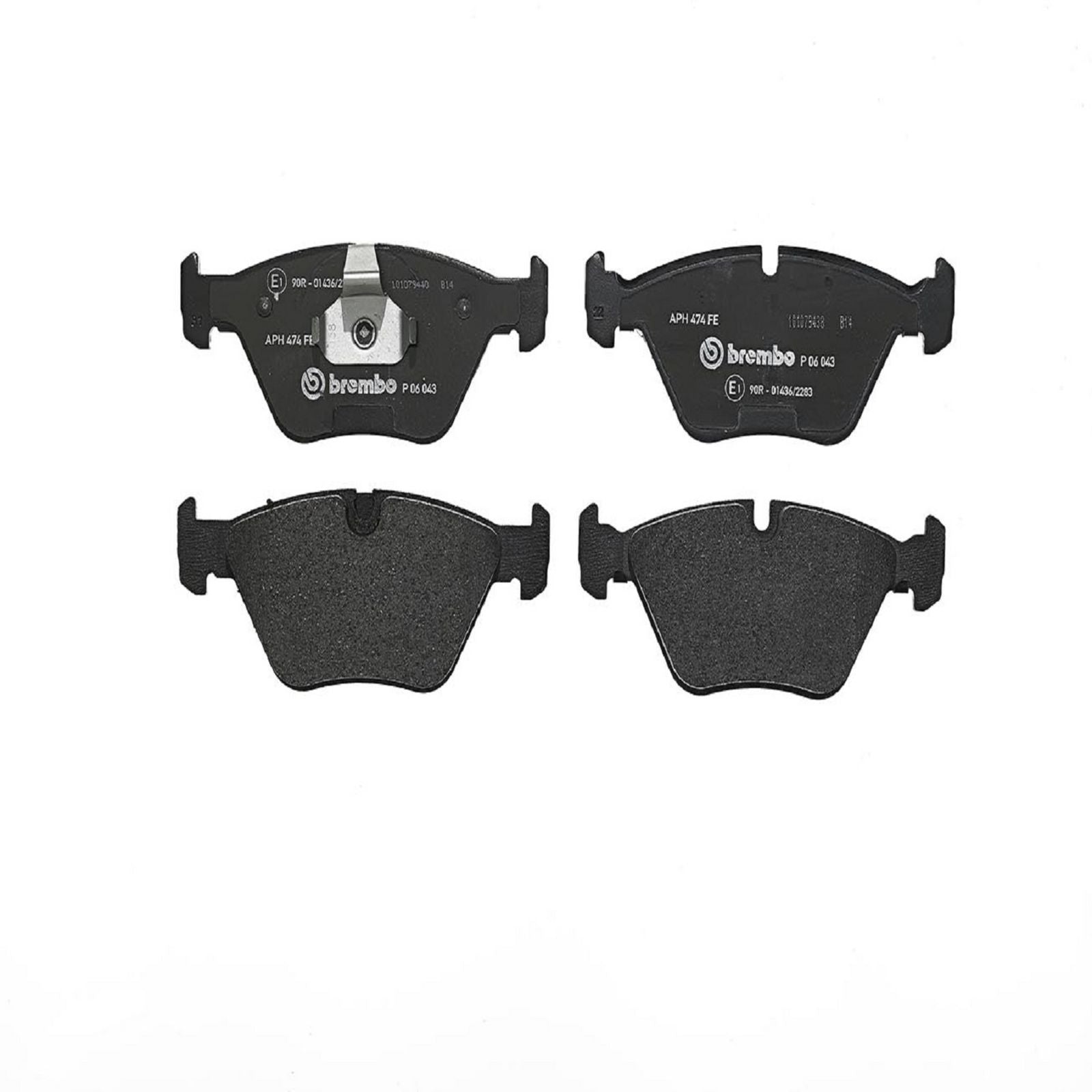 PRIME Low-Met Front Disc Brake Pad Set - P06043_02