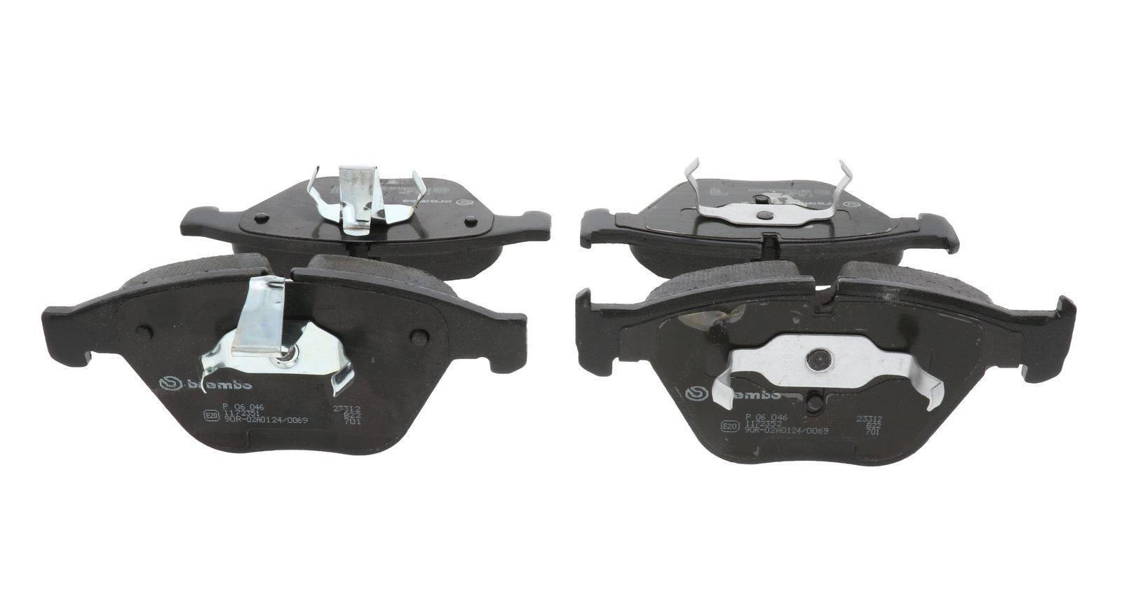 PRIME Low-Met Front Disc Brake Pad Set - P06046_15