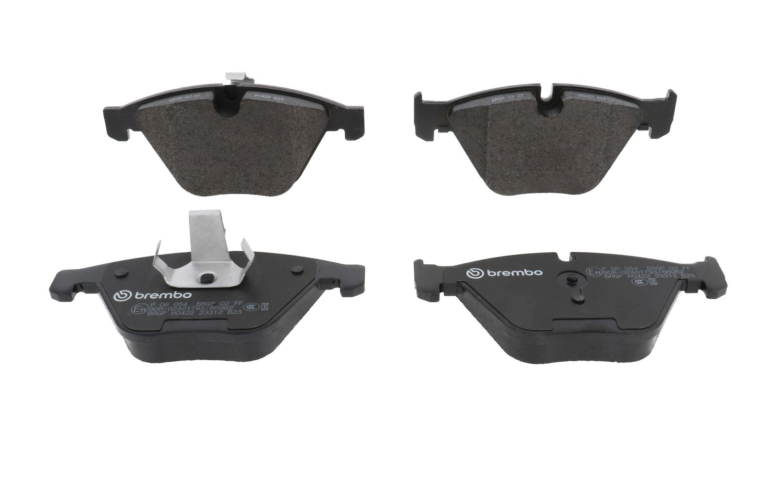 PRIME Low-Met Front Disc Brake Pad Set - P06054_03
