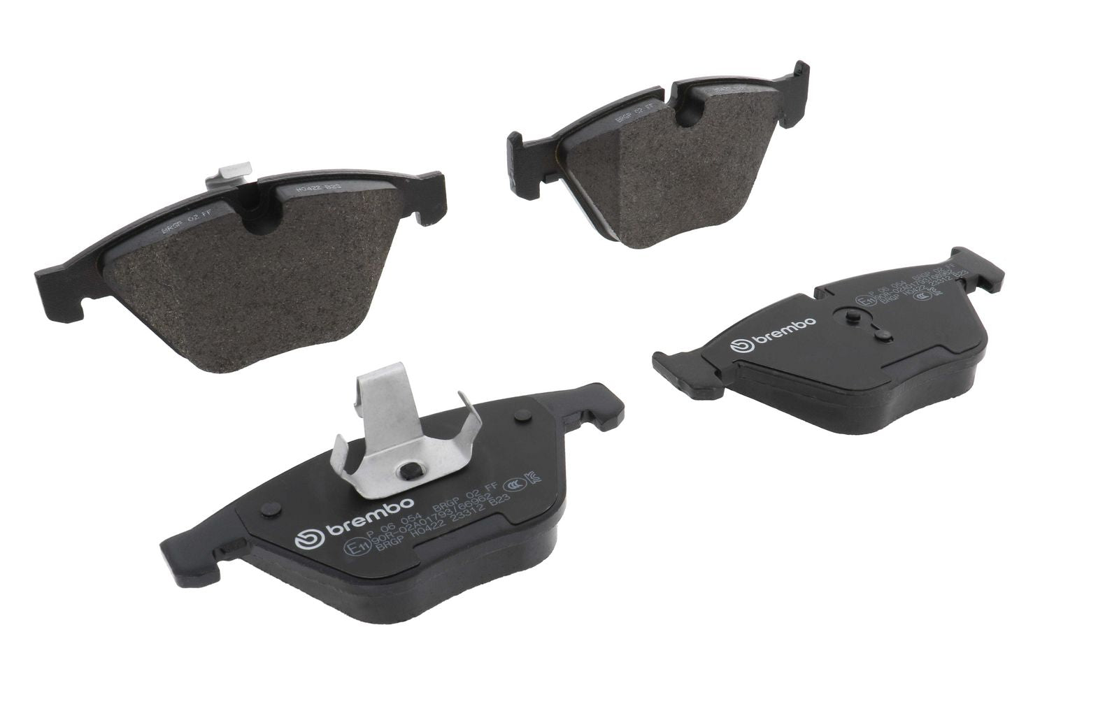 PRIME Low-Met Front Disc Brake Pad Set - P06054_25