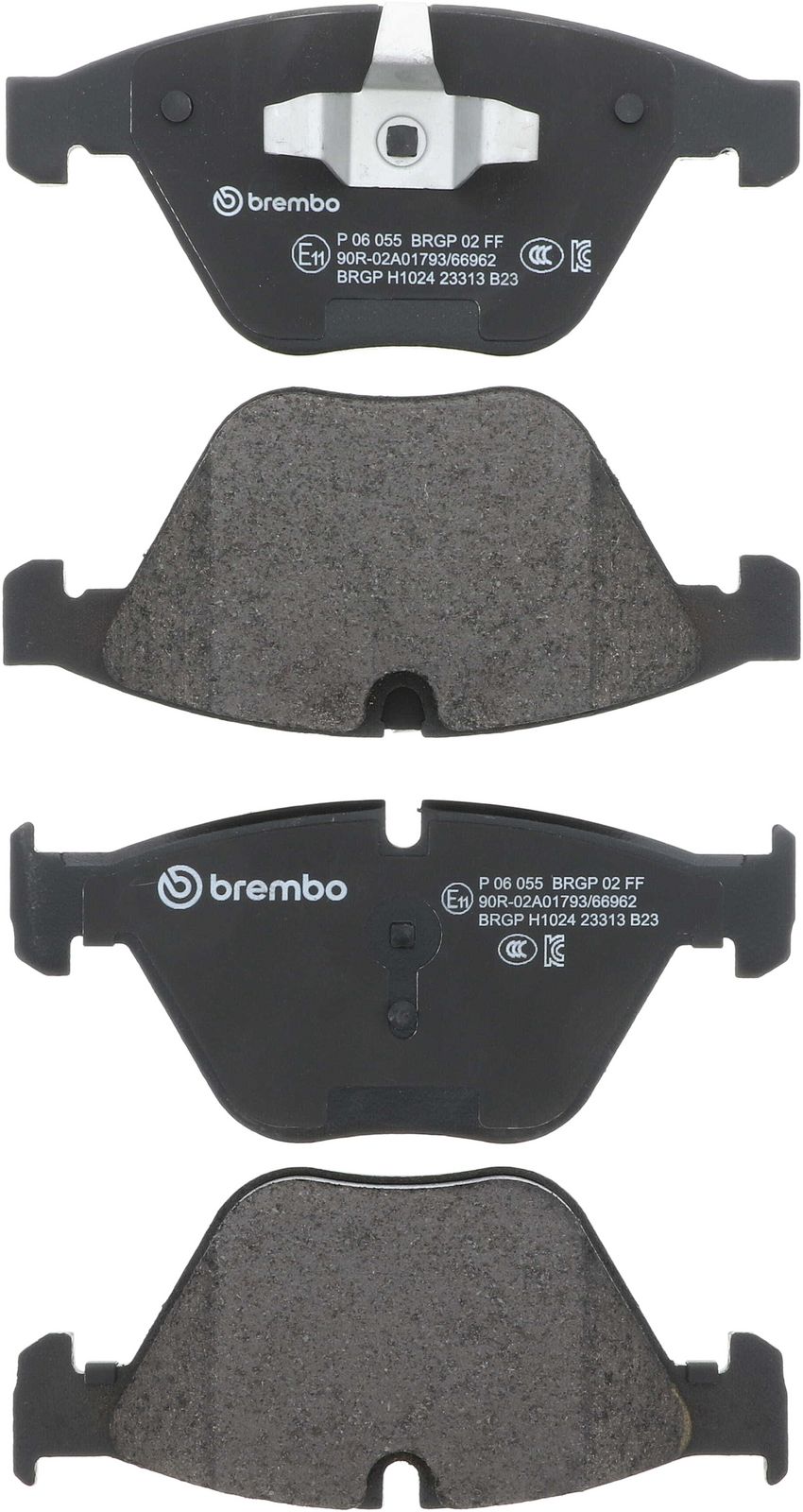 PRIME Low-Met Front Disc Brake Pad Set - P06055_01