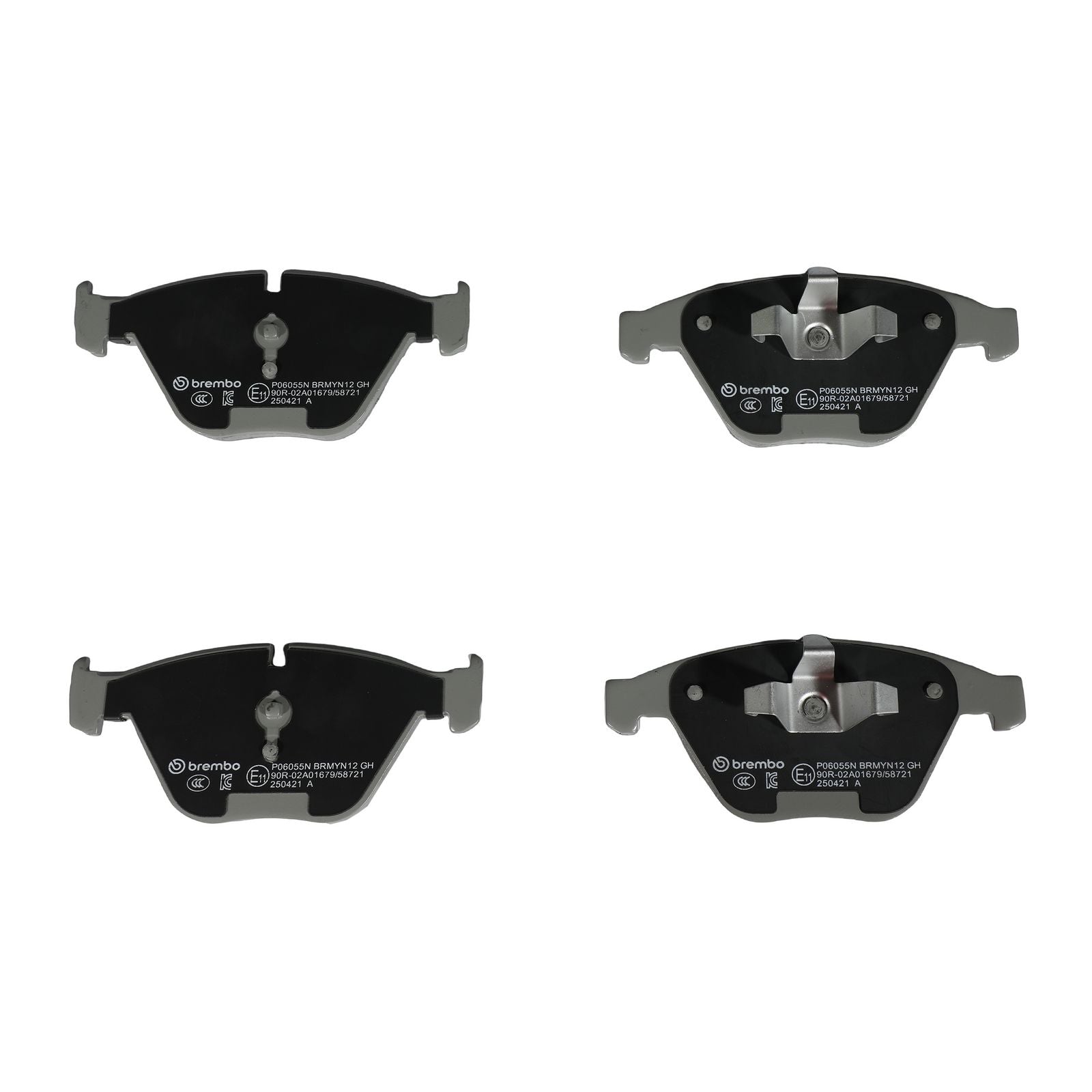 PRIME Low-Met Front Disc Brake Pad Set - P06055_06