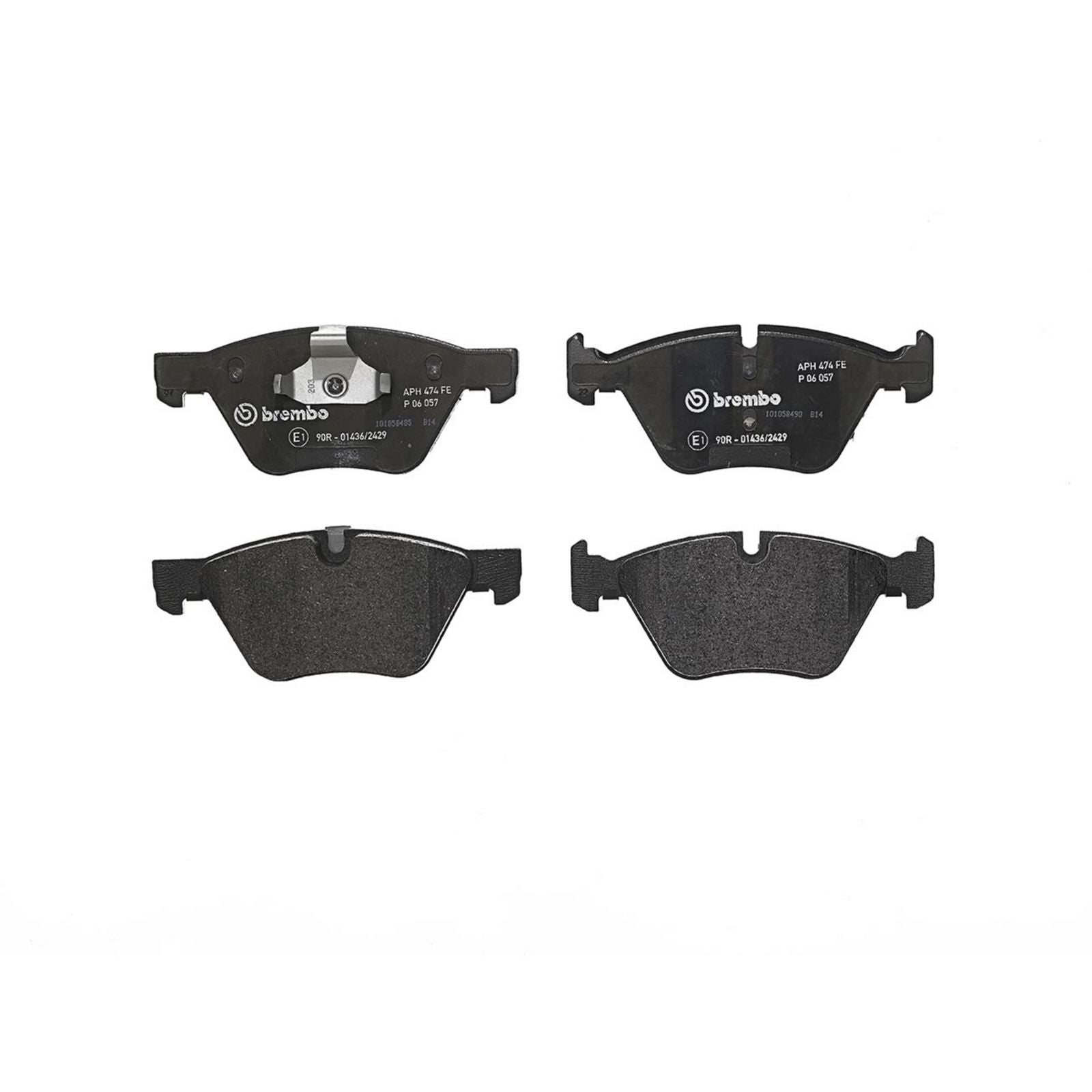 PRIME Low-Met Front Disc Brake Pad Set - P06057_01