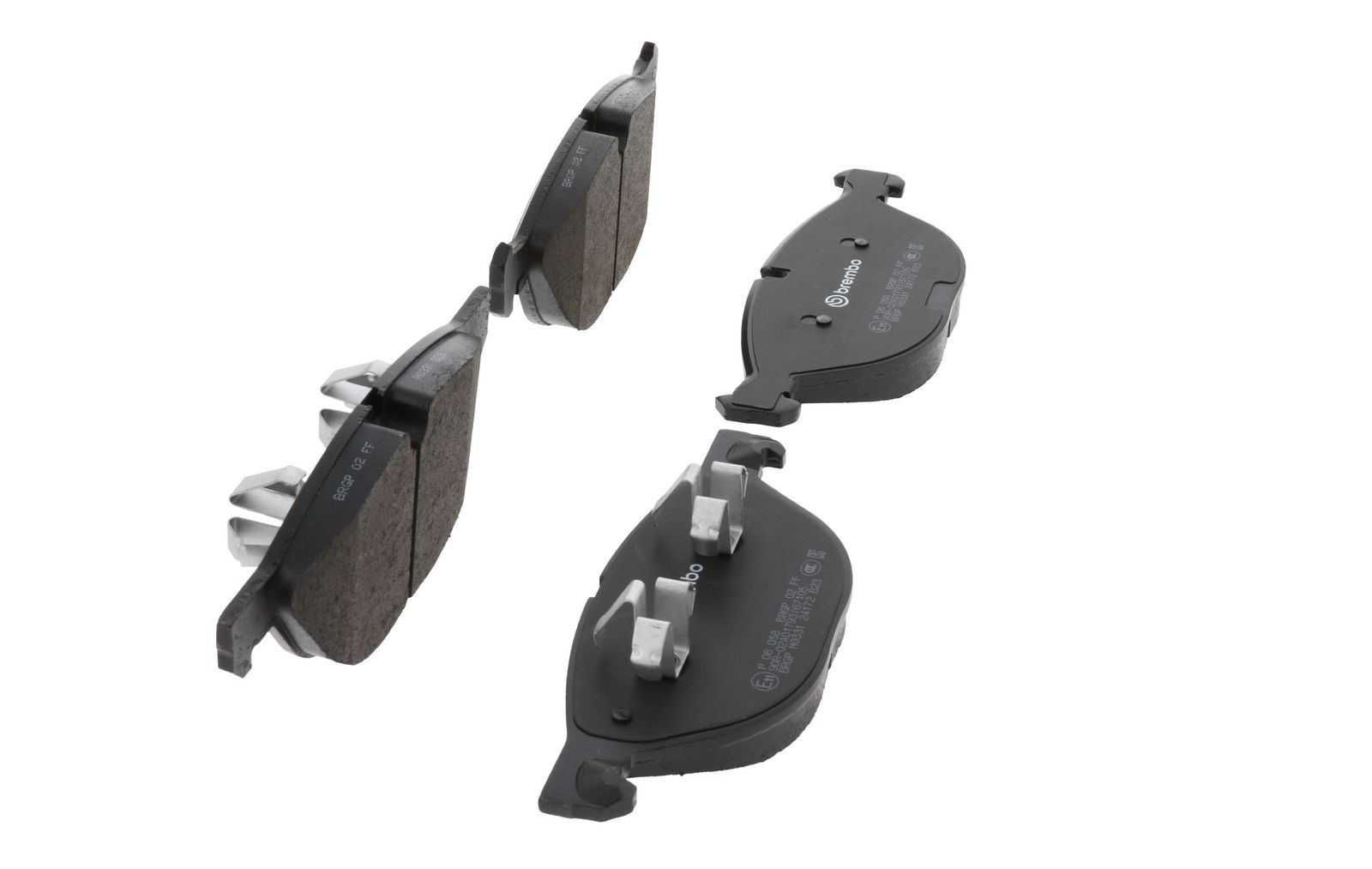 PRIME Low-Met Front Disc Brake Pad Set - P06058_23