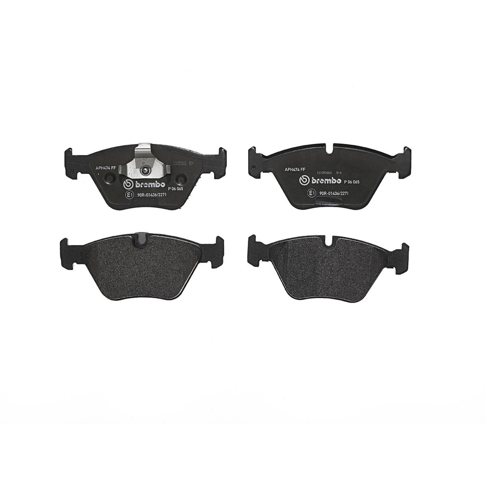 PRIME Low-Met Front Disc Brake Pad Set - P06065_02