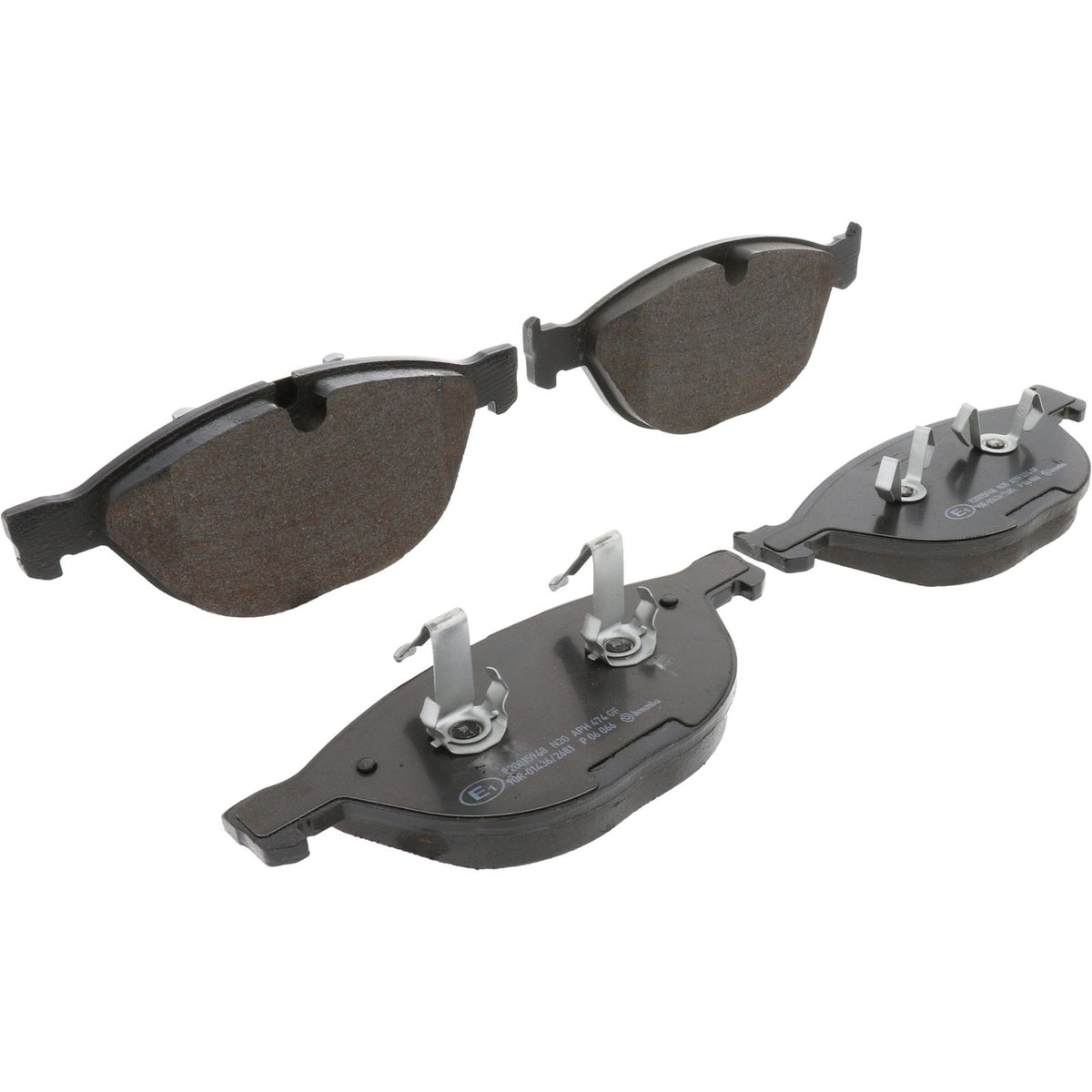 PRIME Low-Met Front Disc Brake Pad Set - P06066_01