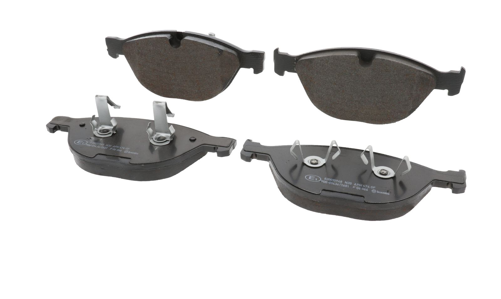 PRIME Low-Met Front Disc Brake Pad Set - P06066_06
