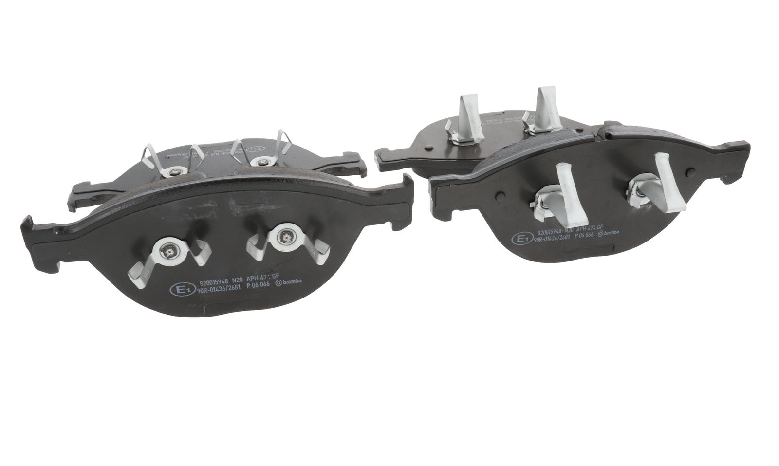 PRIME Low-Met Front Disc Brake Pad Set - P06066_16