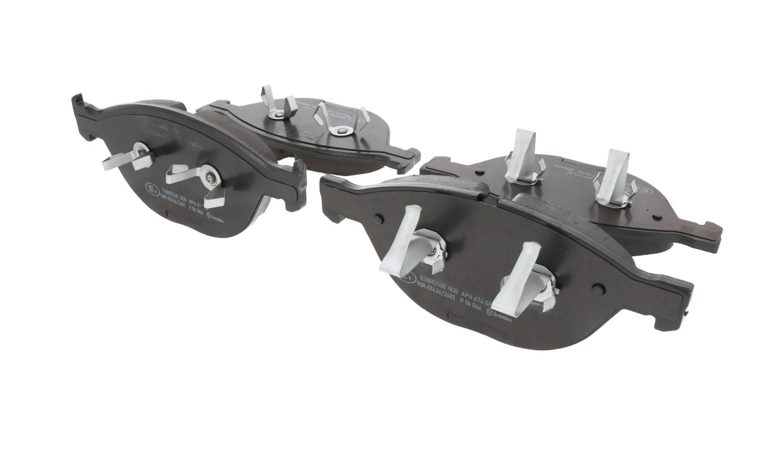 PRIME Low-Met Front Disc Brake Pad Set - P06066_19