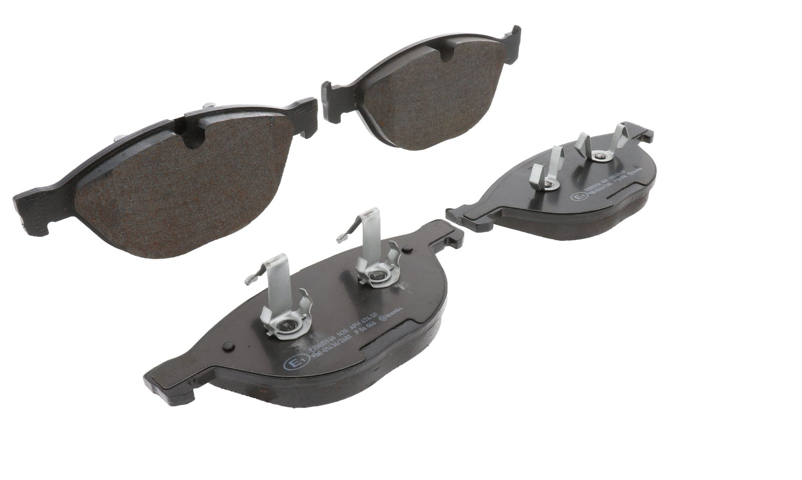 PRIME Low-Met Front Disc Brake Pad Set - P06066_26