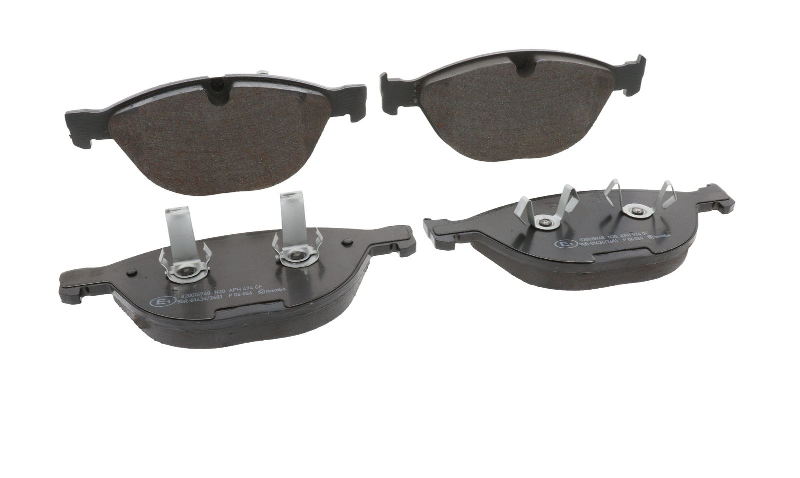PRIME Low-Met Front Disc Brake Pad Set - P06066_28