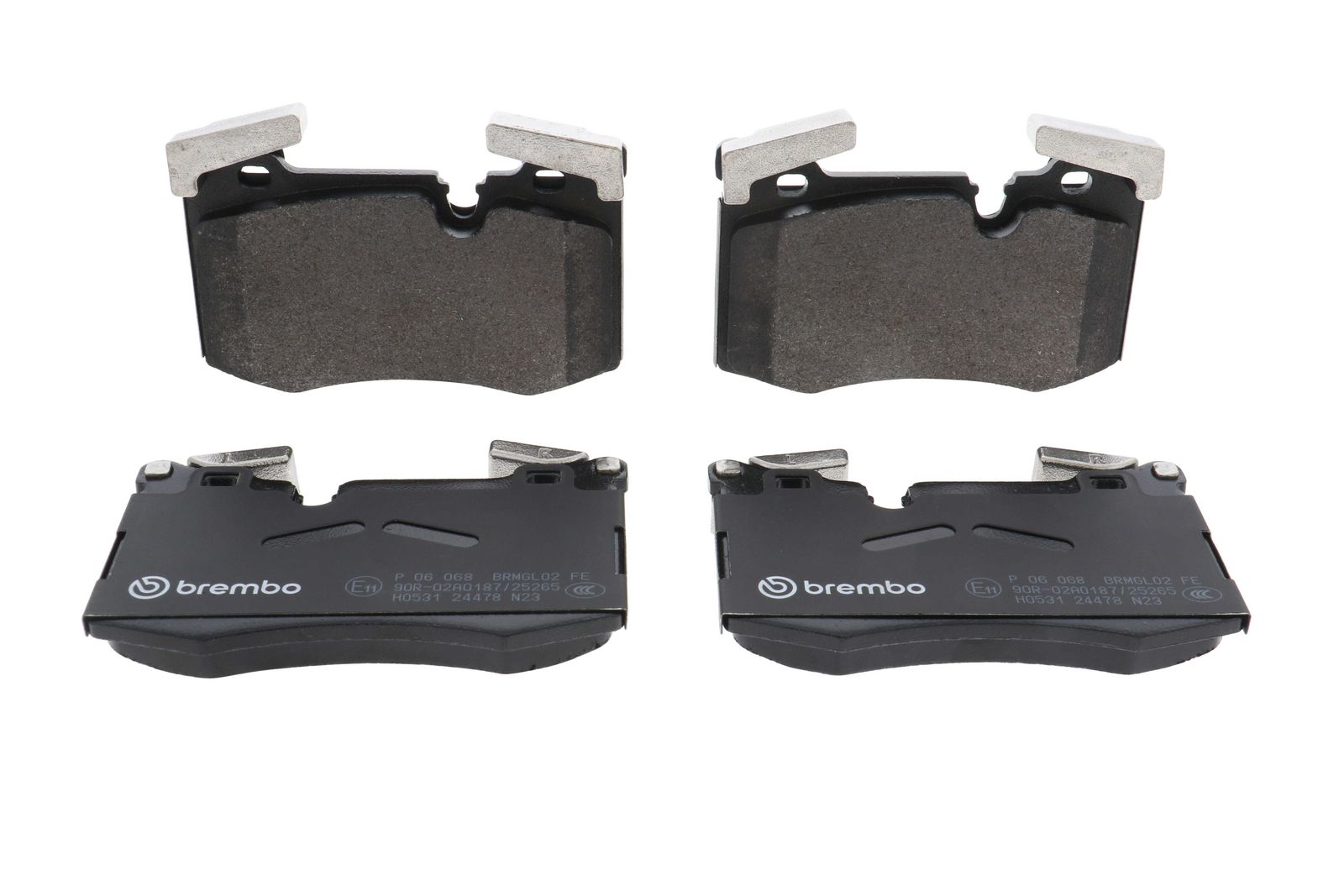 PRIME Low-Met Front Disc Brake Pad Set - P06068_03