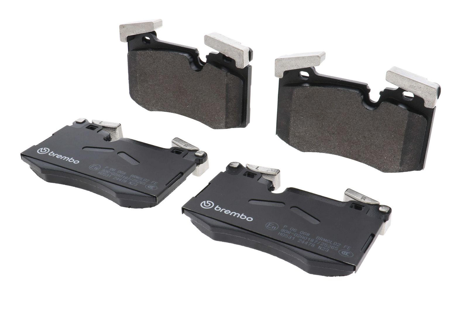 PRIME Low-Met Front Disc Brake Pad Set - P06068_05