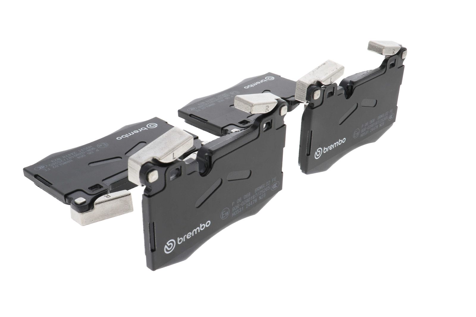 PRIME Low-Met Front Disc Brake Pad Set - P06068_12
