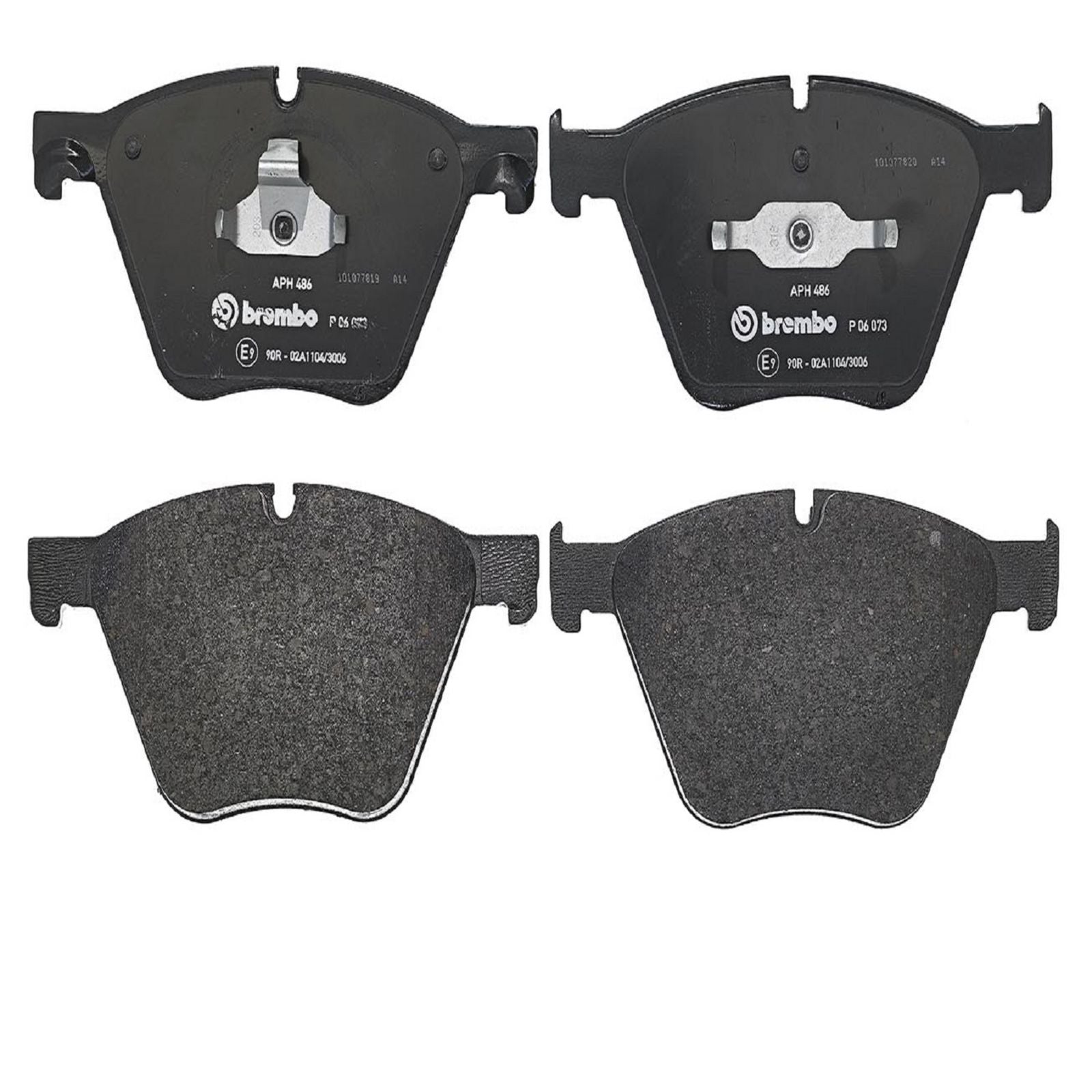 PRIME Low-Met Front Disc Brake Pad Set - P06073_02