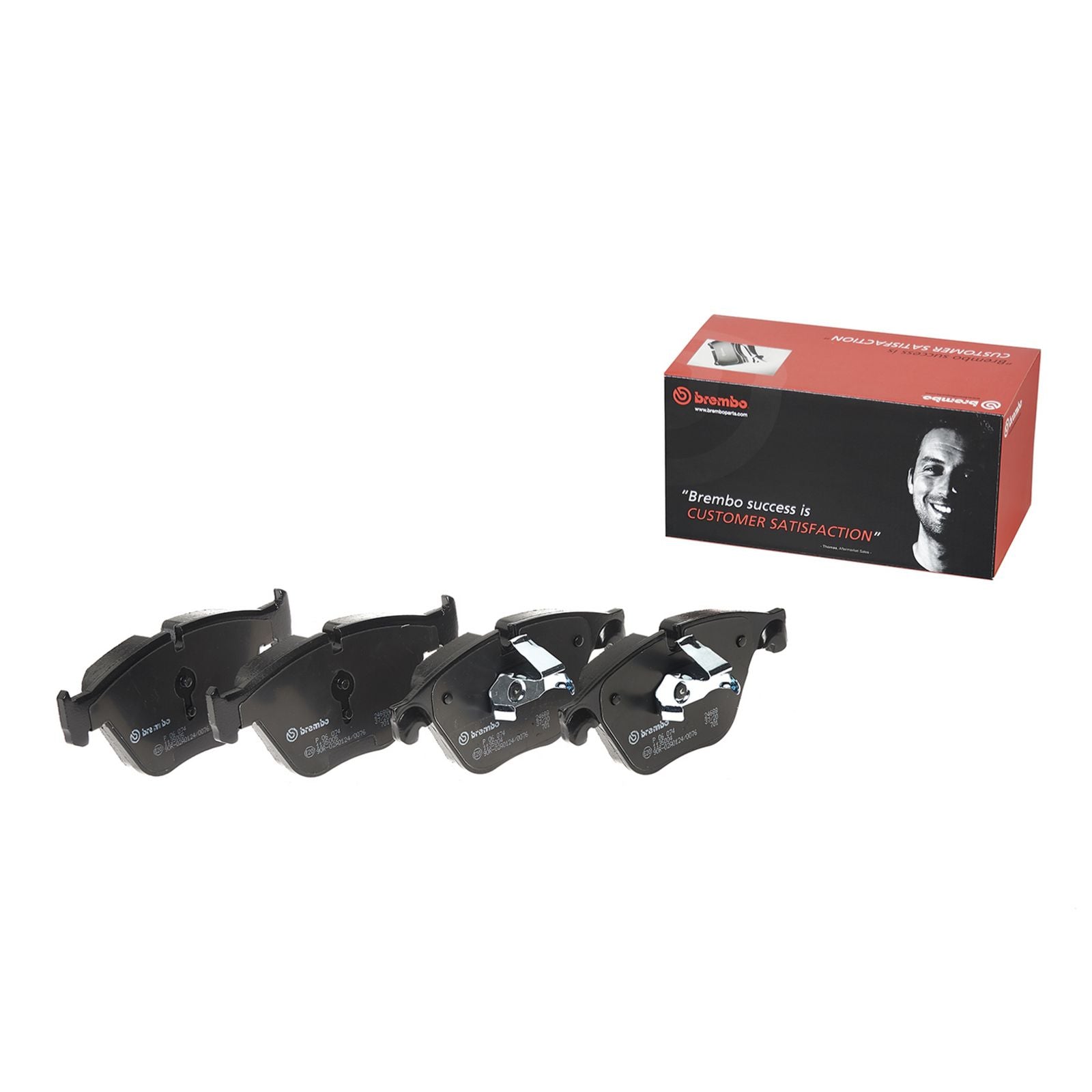 PRIME Low-Met Front Disc Brake Pad Set - P06074_02