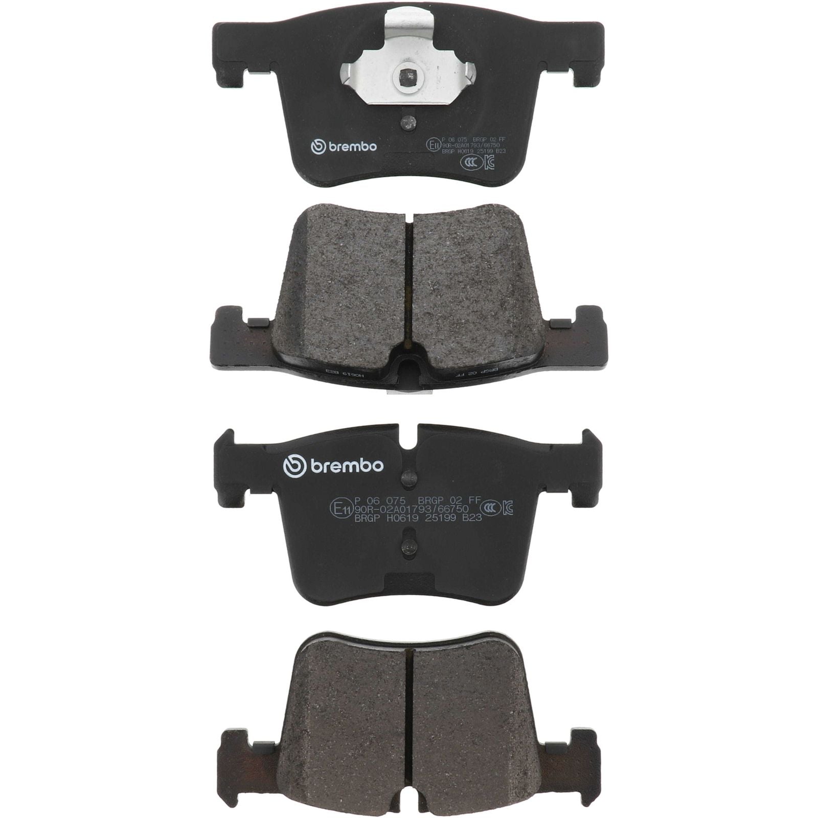 PRIME Low-Met Front Disc Brake Pad Set - P06075_02